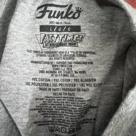 Fast Times At Ridgemont High Cult Classic T-Shirt - Picture 4 of 4